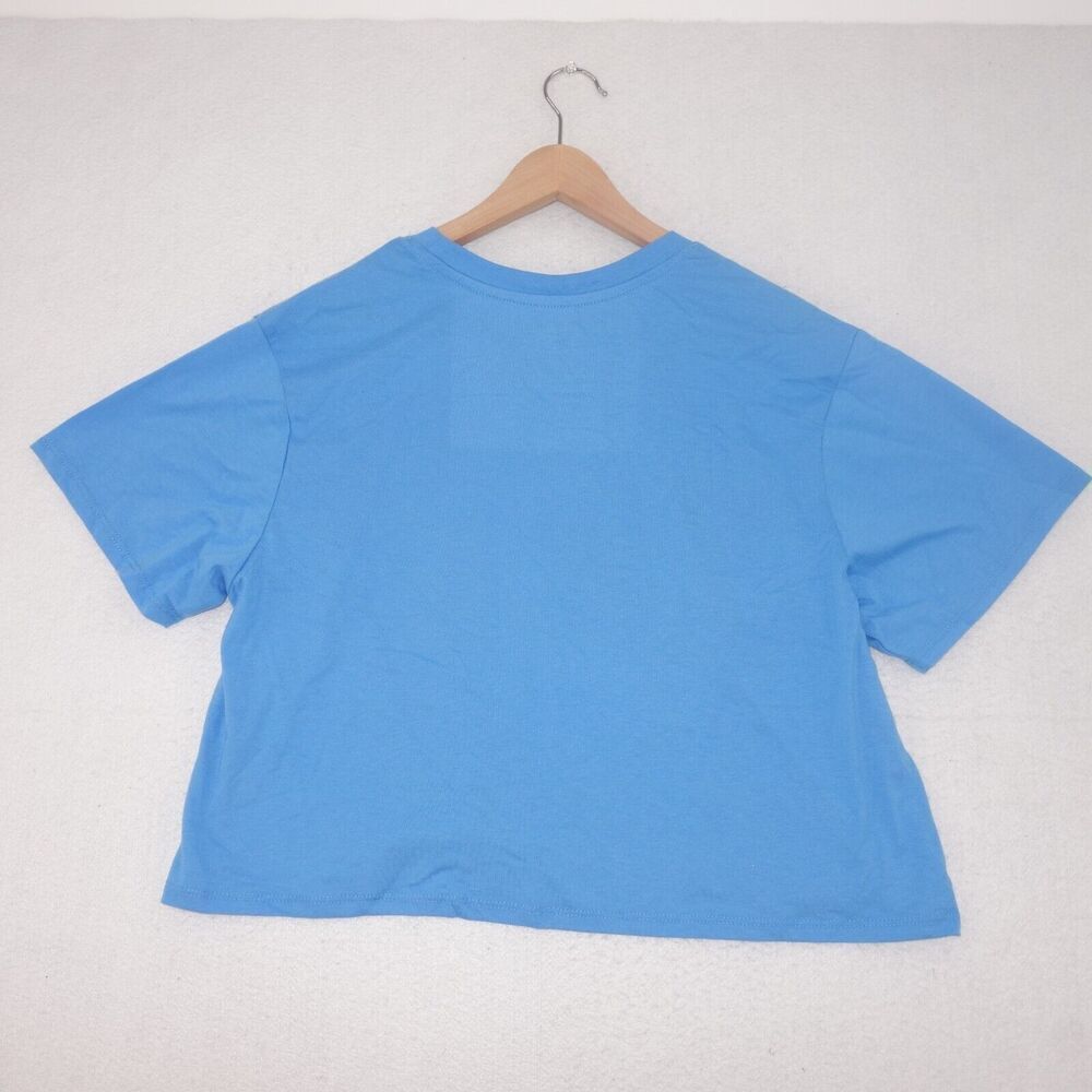 NEW Nickelodeon Hey Arnold 1990's  Retro Crop Graphic T-Shirt Size Women's XL - Picture 5 of 5